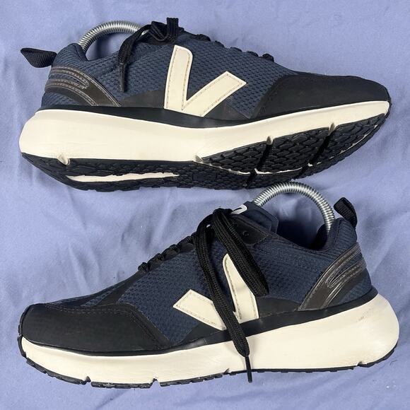 Veja Condor 2 Alveomesh Women’s Size 7 Running Shoes Blue Casual Sneakers T4 A - Picture 1 of 7